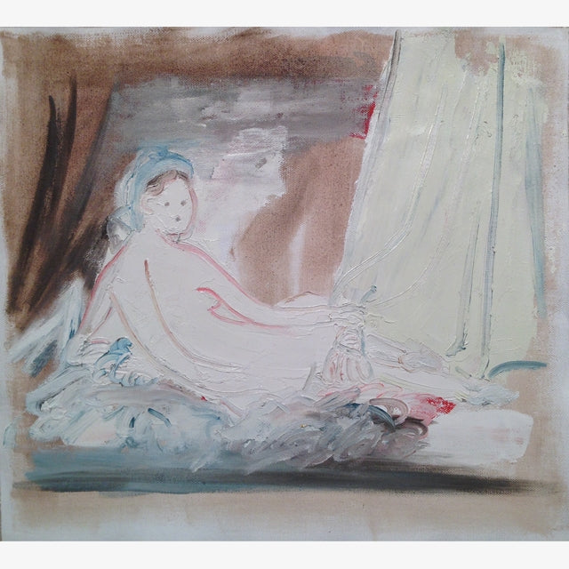 飯田美穂　image goya saturday night 油彩画　原画 飯田 美穂 Miho Iida