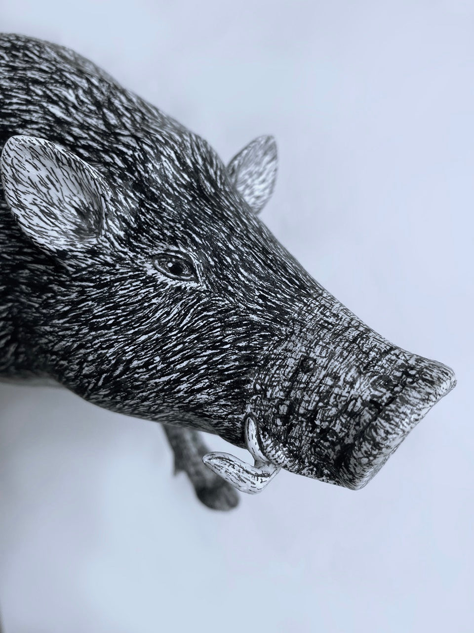 3-Draw Japanese forest animals series  “boar”